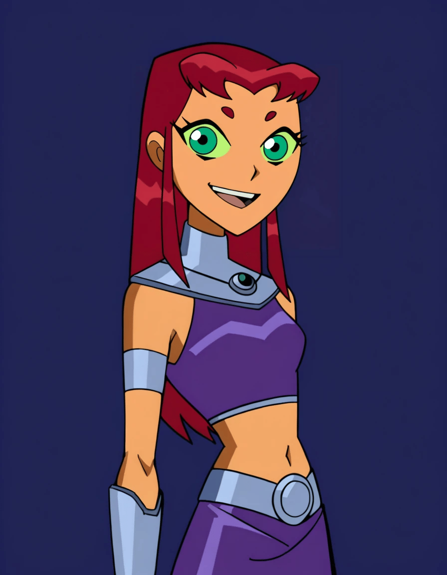 Starfire (Teen Titans) Pony + Illustrious