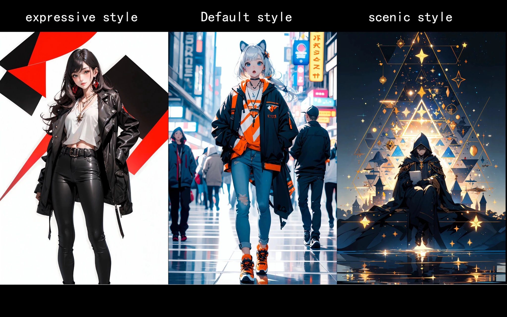 Niji二次元风格/Niji V5 style Lora