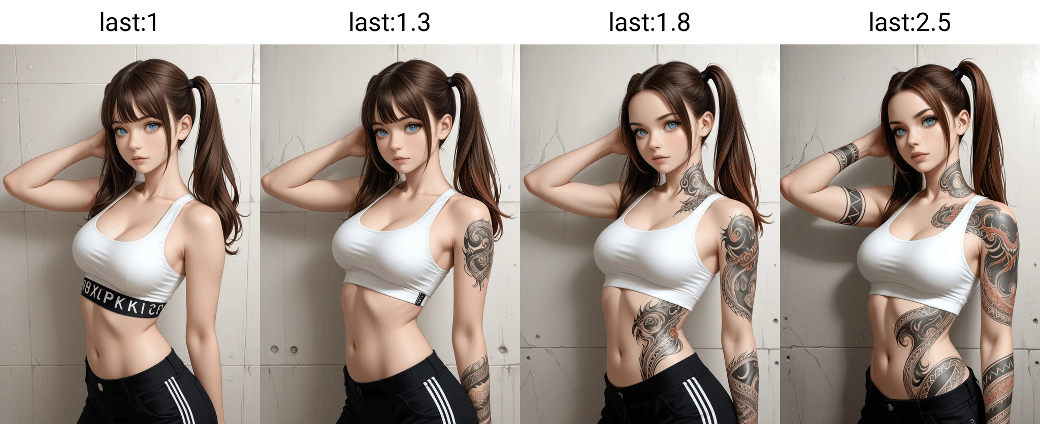 Tattoo Slider Pony / Illustrious