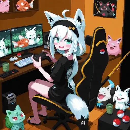 Pixel Art Animation (Birdman Style) I Wan 2.1 I2V LoRa