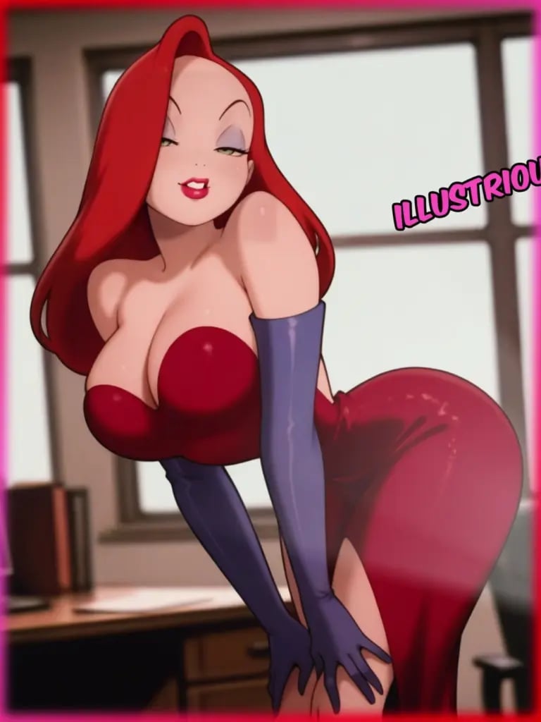 Jessica Rabbit -Disney- | Illustrious XL | PONY XL | SD 1.5 by YeiyeiArt
