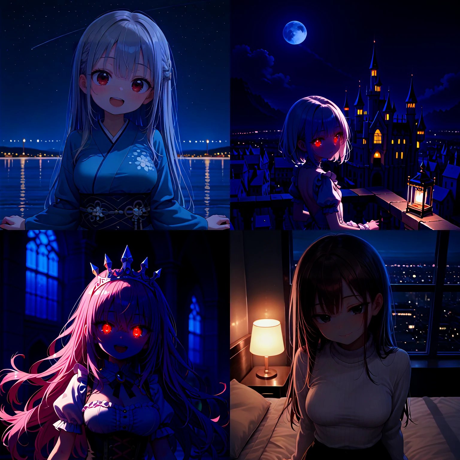 [SDXL] Darkness / 暗闇化