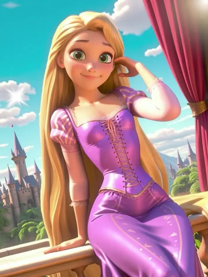 Rapunzel (Tangled) Disney Princess - | Illustrious XL | XL PONY | SD 1.5 | - by YeiyeiArt