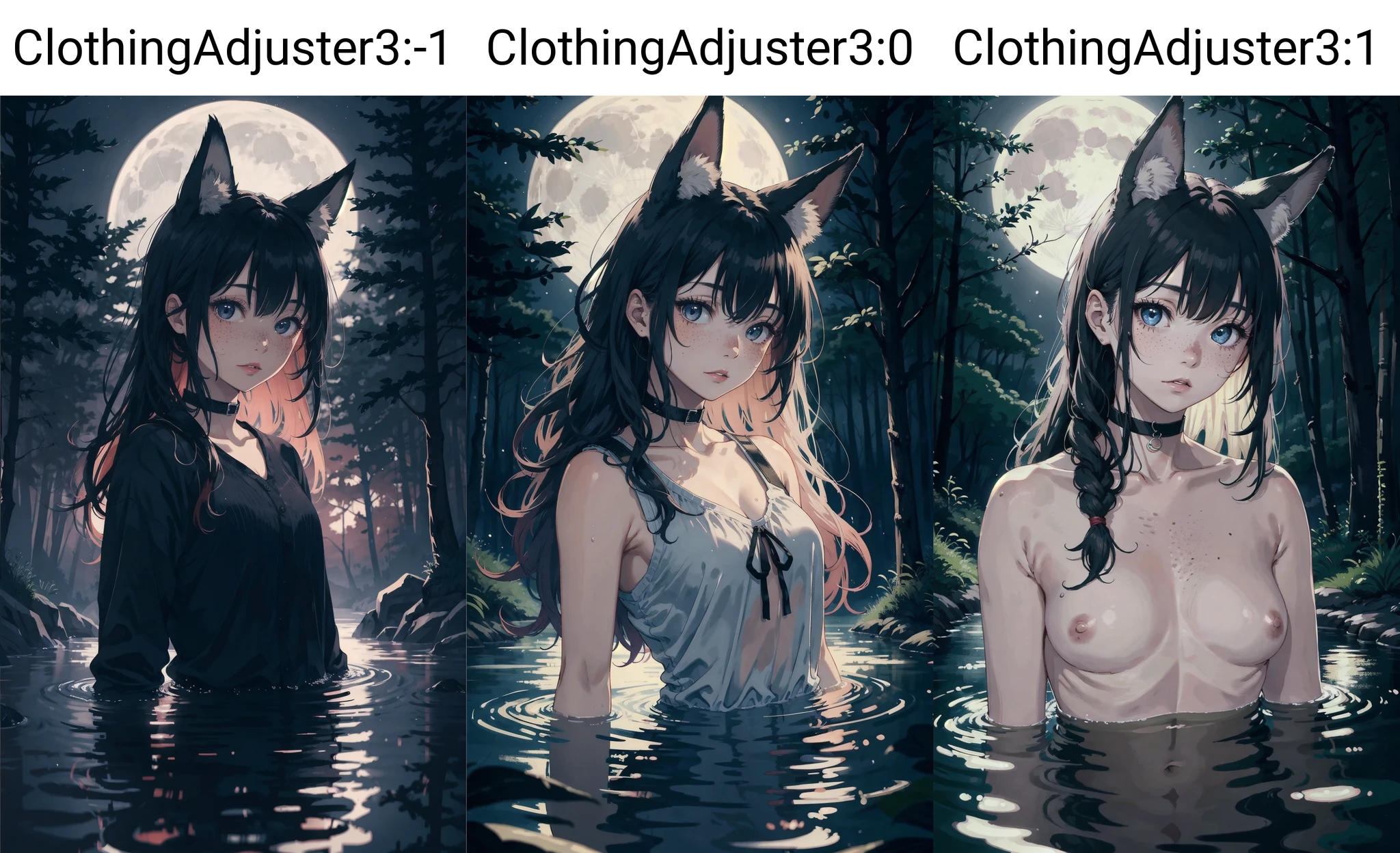 LEOSAM's Clothing +/- Adjuster 衣物增/减 LoRA preview 4