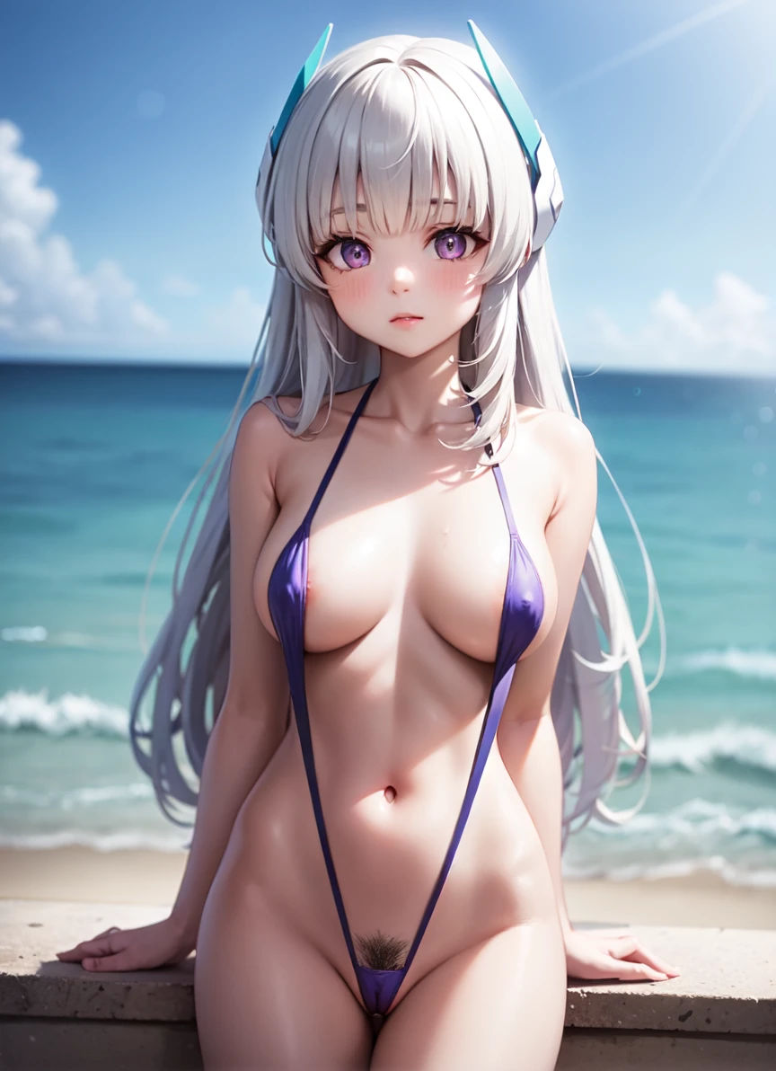 Slingshot swimsuit [SD1.5/Pony/Illustrious] preview 1