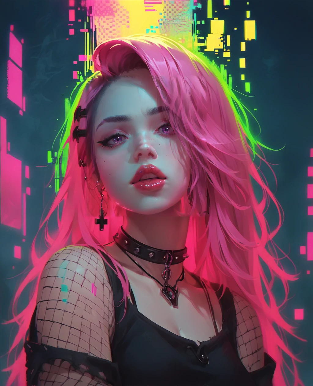 Vixon's Pony Styles - gothic neon preview 4