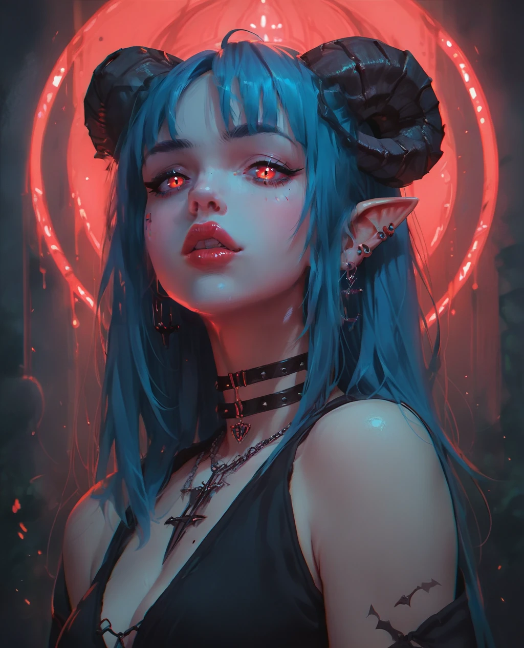 Vixon's Pony Styles - gothic neon preview 5