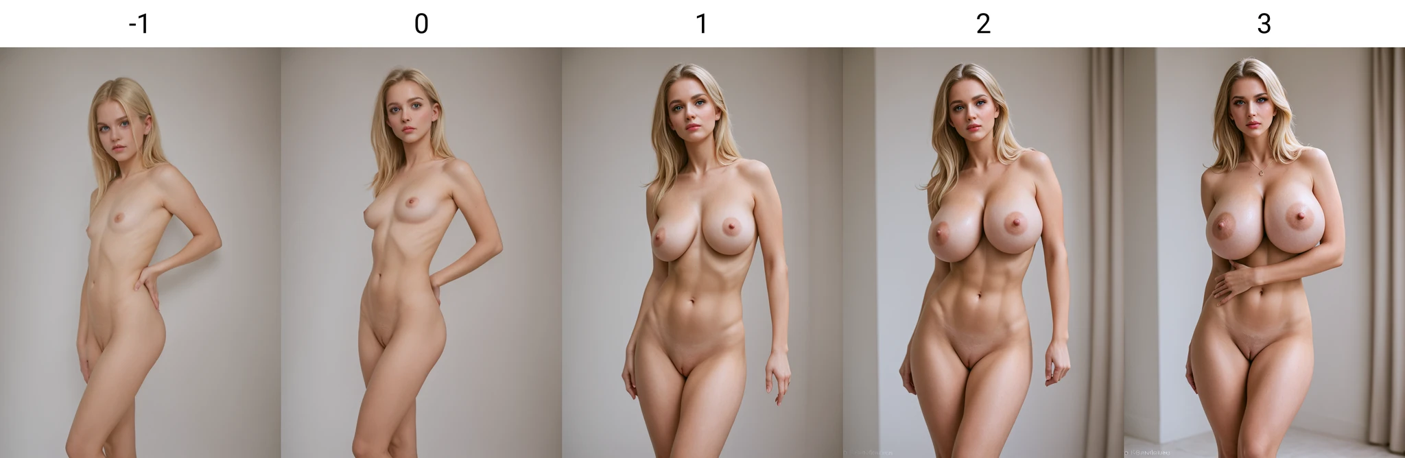 Breast Size Slider - Pony / Illustrious preview 4