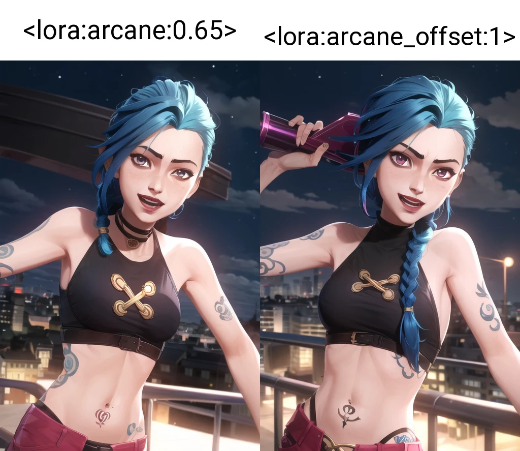 Arcane Style LoRA preview 2