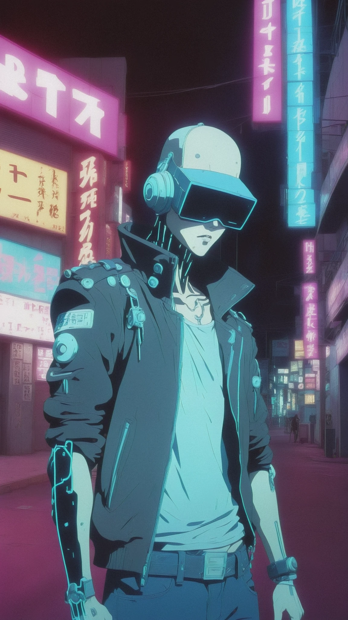 Cyberpunk Anime Style preview 5
