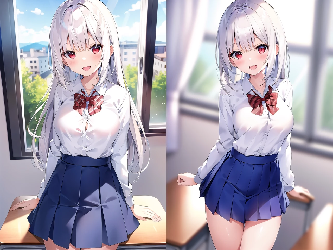 Background-only blur/sharp(detailup) 背景ぼかし/シャープ(詳細化) preview 2