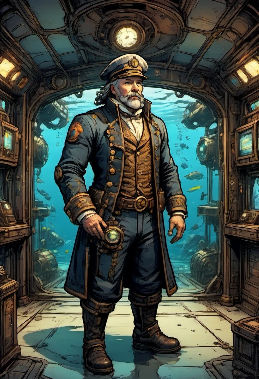 Eldritch Comics (comic book style illustration) preview 5