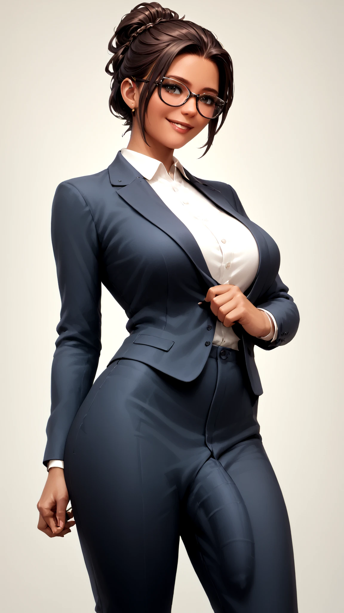 Futanari Down Bulge(IL+ Pony) preview 1