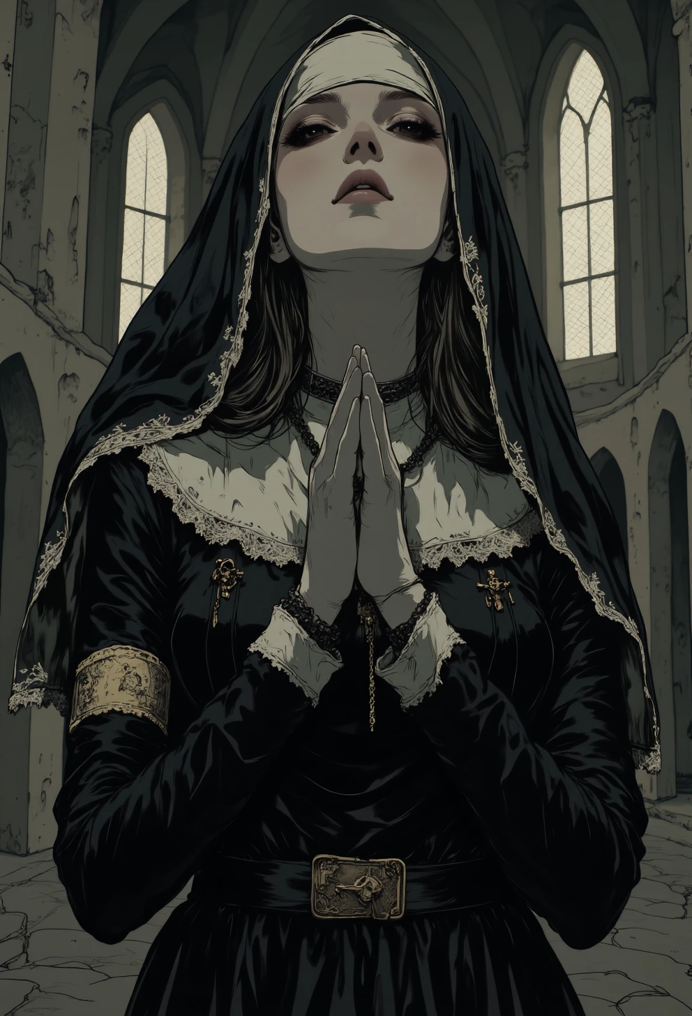 Neurocore Anime Shadow Circuit by ChronoKight - [FLUX & IL] preview 4