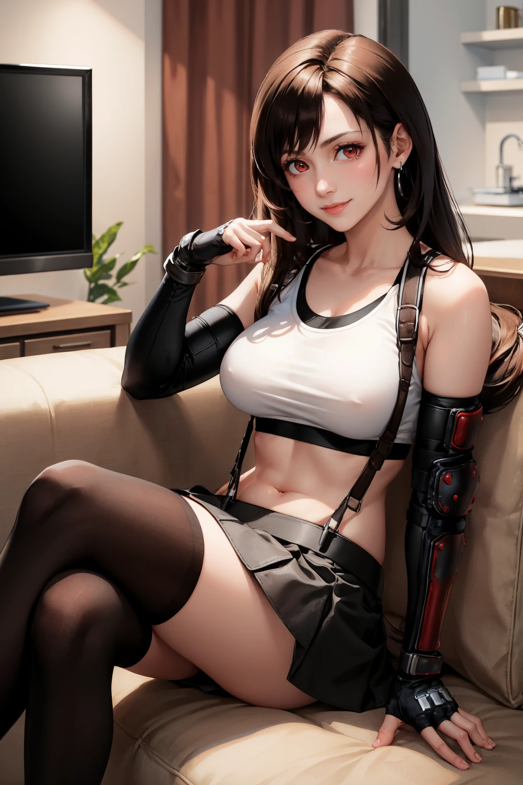 Tifa Lockhart/ティファ・ロックハート (Final Fantasy VII) LoRA | 11 Outfits preview 5