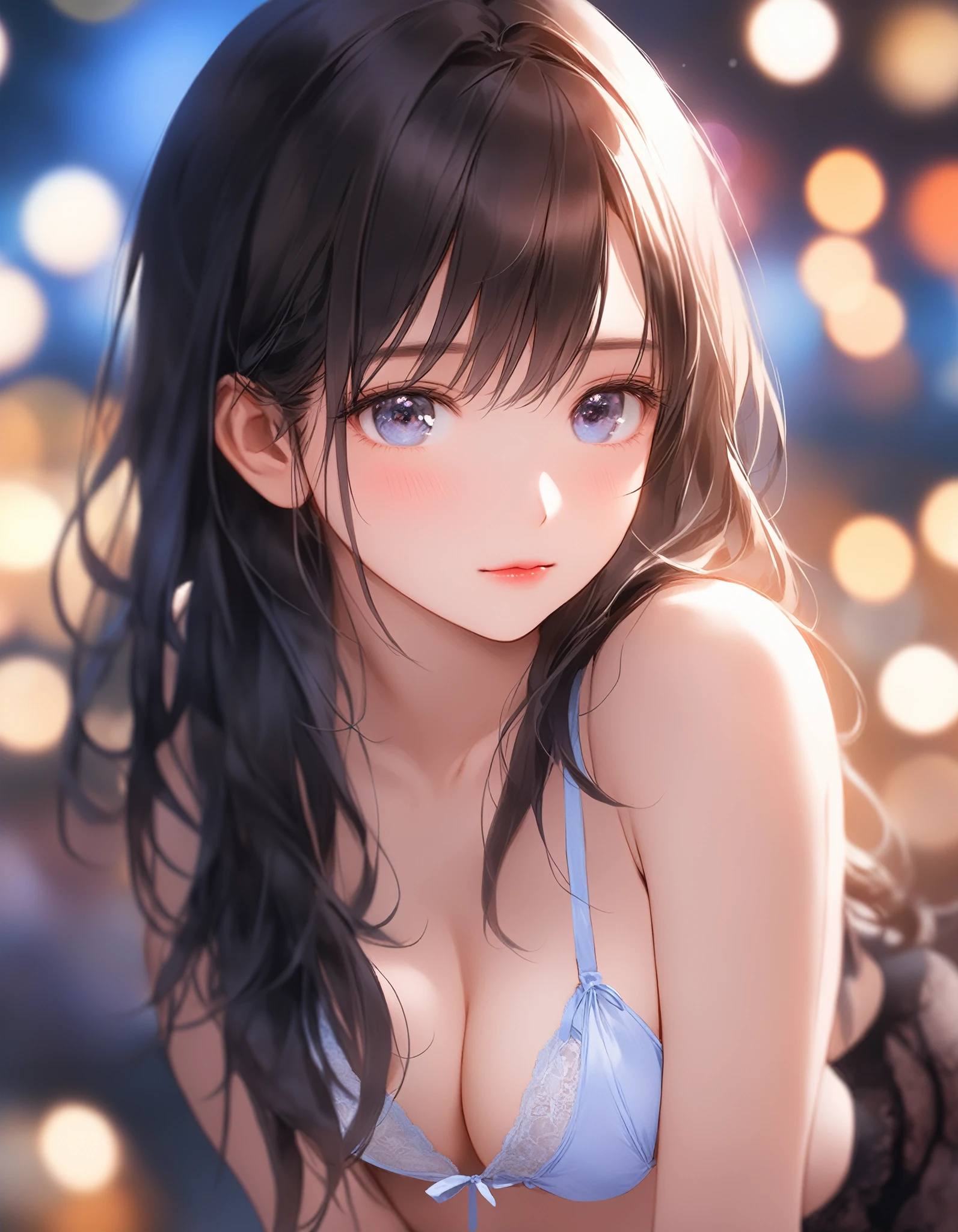 SDXL/PDXL - Tuning Face Detailer Lora preview 1