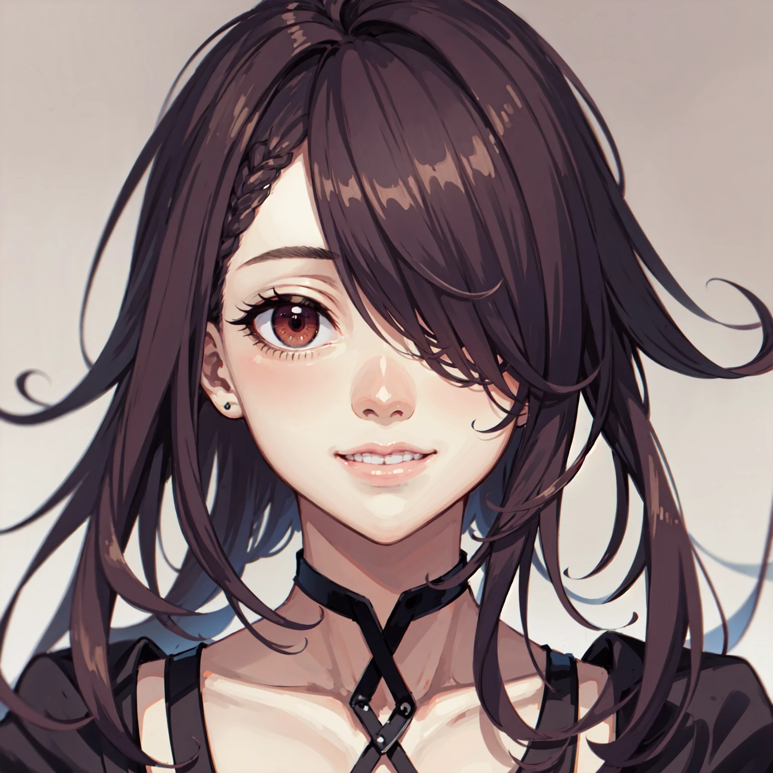 Hair over one eye, both eyes, LECO preview 2