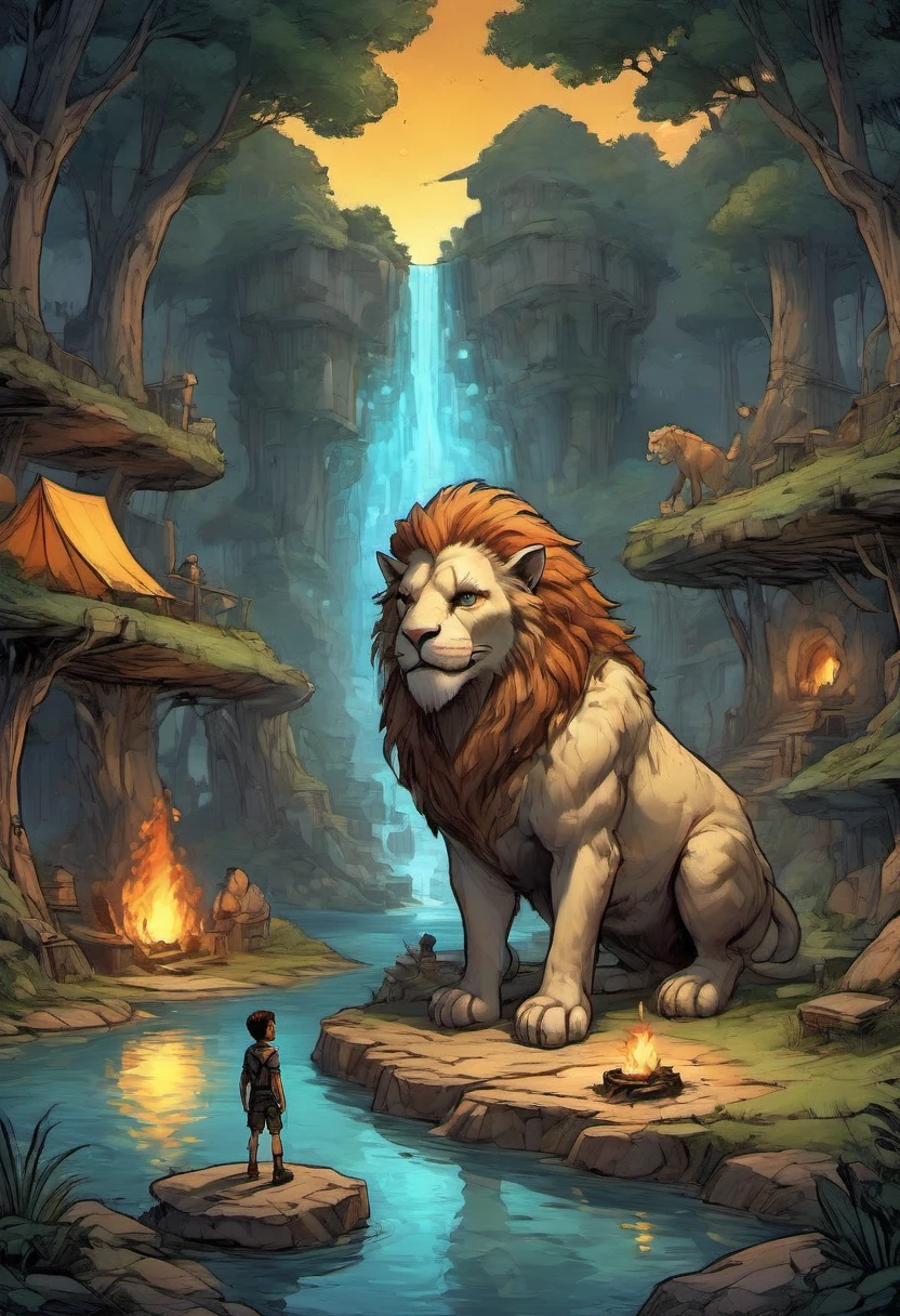 Eldritch Comics (comic book style illustration) preview 1