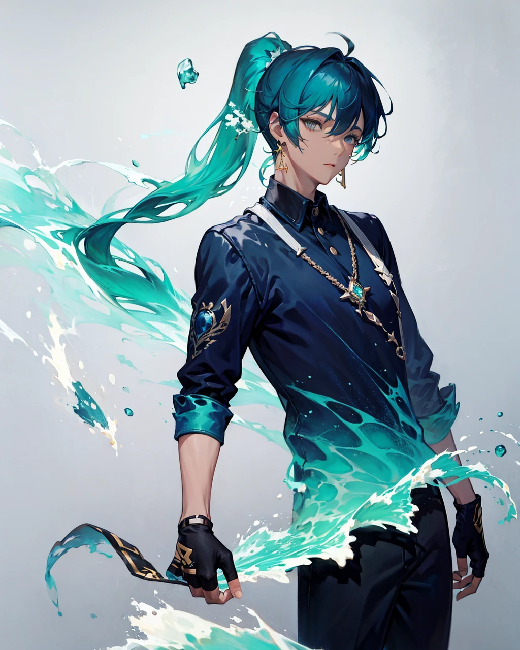 【Concept】Liquid Clothes/Liquid Dress 水裙 preview 4