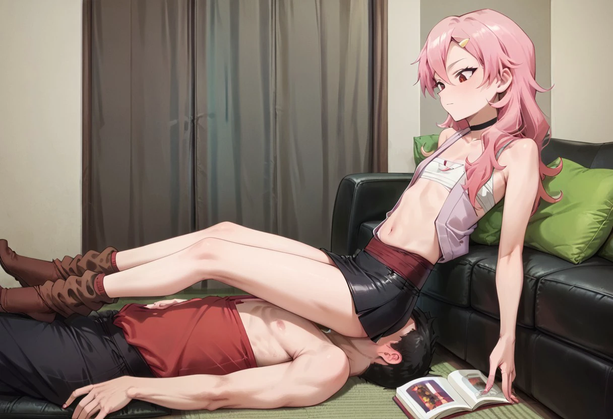 Ignore Facesitting (Human Chair \ Human Furniture) Femdom preview 3