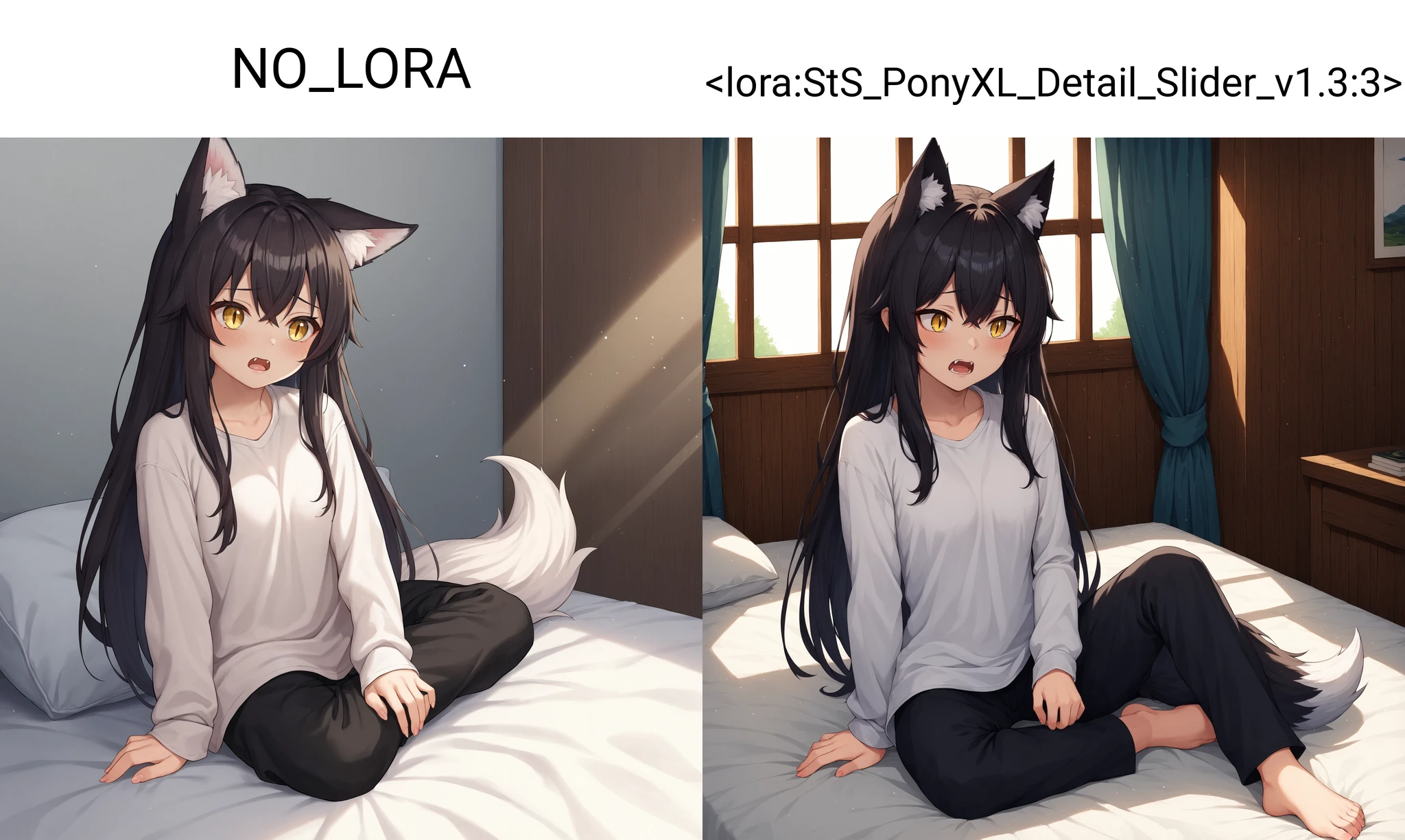 Detail Slider LoRA | PonyXL SDXL preview 5