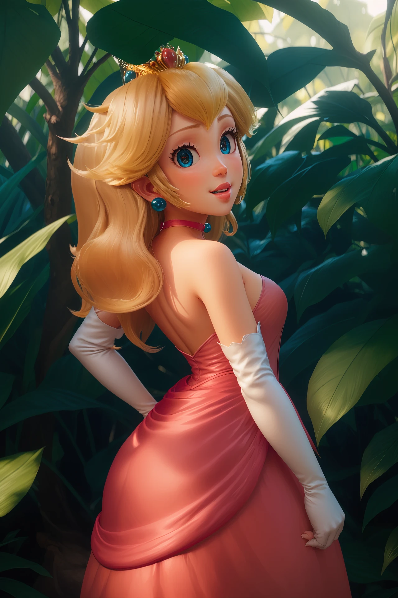 Princess Peach - Nintendo The Super Mario Bros. Movie (Illumination Entertainment Animation Style) preview 2
