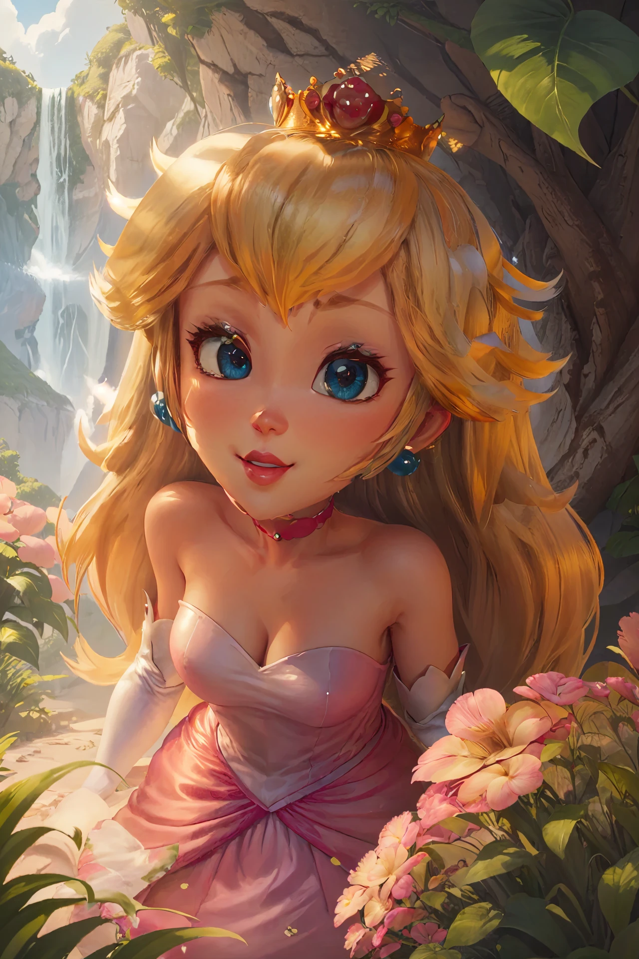 Princess Peach - Nintendo The Super Mario Bros. Movie (Illumination Entertainment Animation Style) preview 5