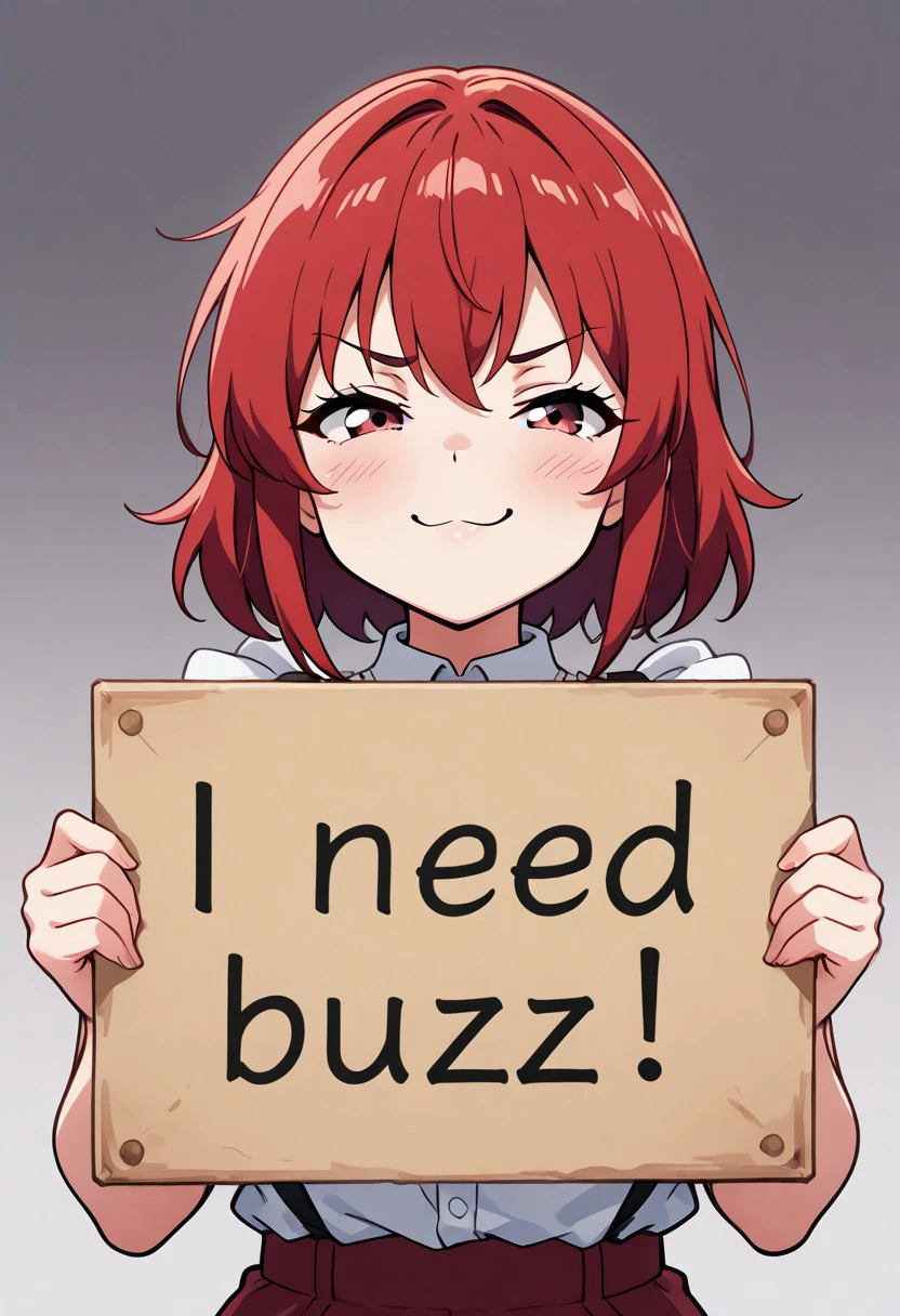 (PD/IL)"I Need Buzz!" Sign preview 1