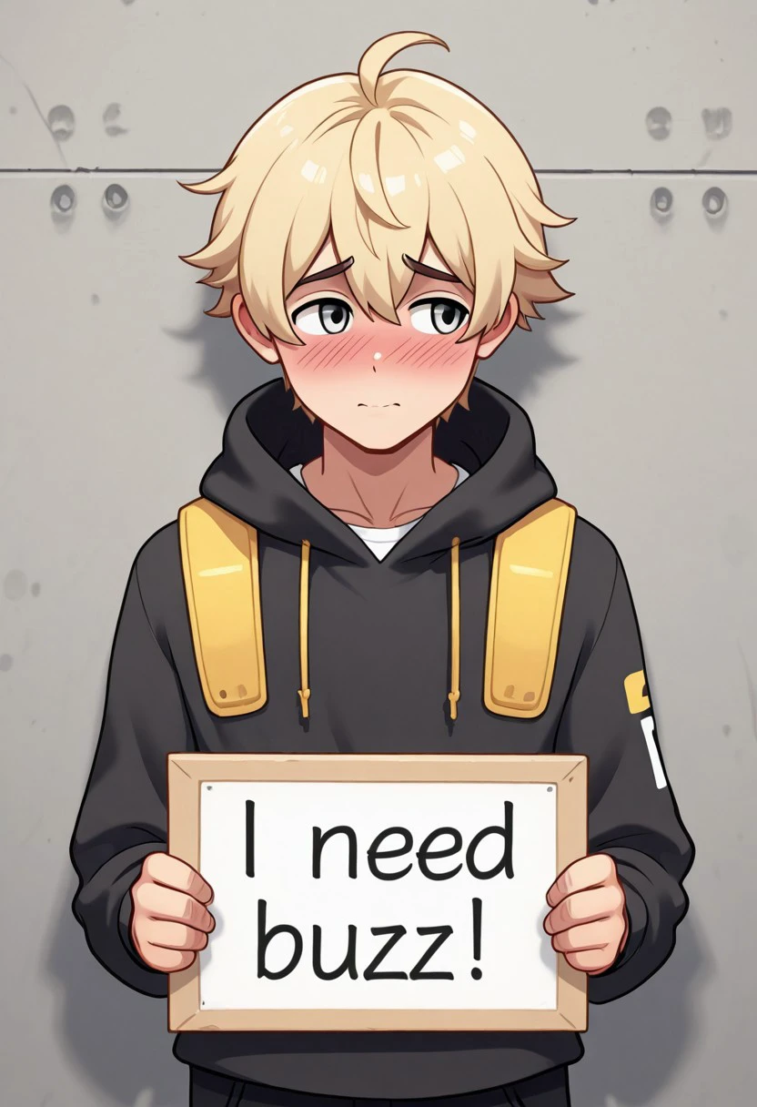 (PD/IL)"I Need Buzz!" Sign preview 2