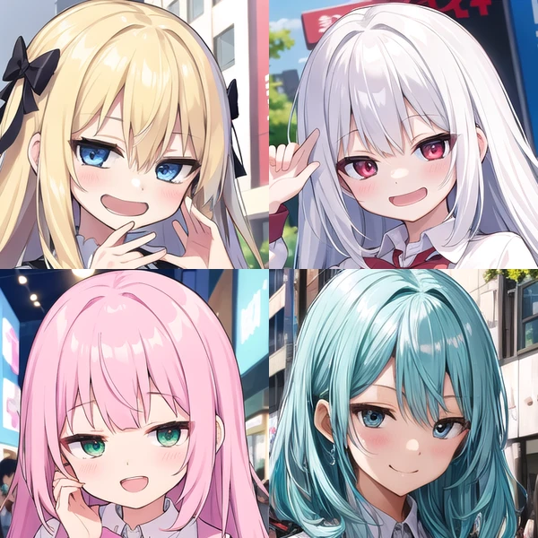 Smirking eyes / にやにやした目 preview 1