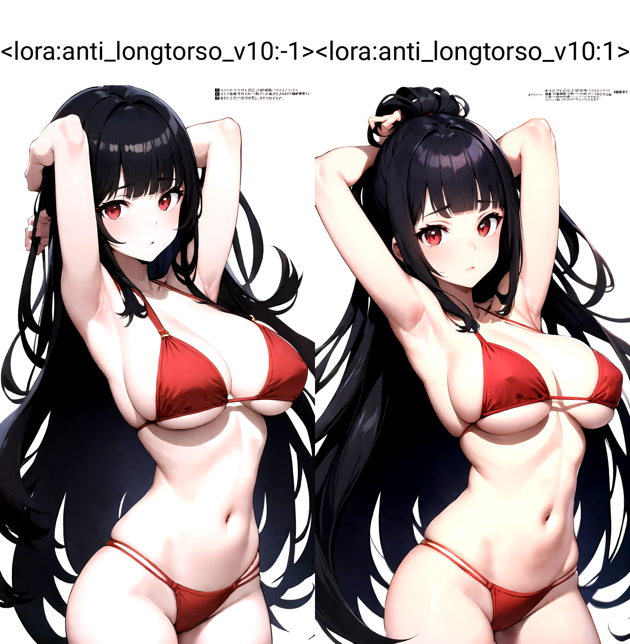 Anti Long Torso/Legs | SDXL/SD1.5 LoRA preview 4