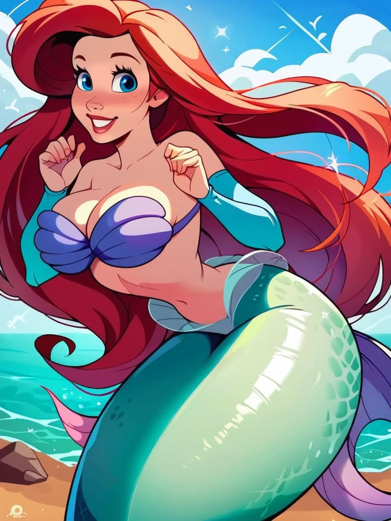 Ariel (The Little Mermaid) Disney Princess - | Illustrious XL | XL PONY | SD 1.5 - by YeiyeiArt preview 3
