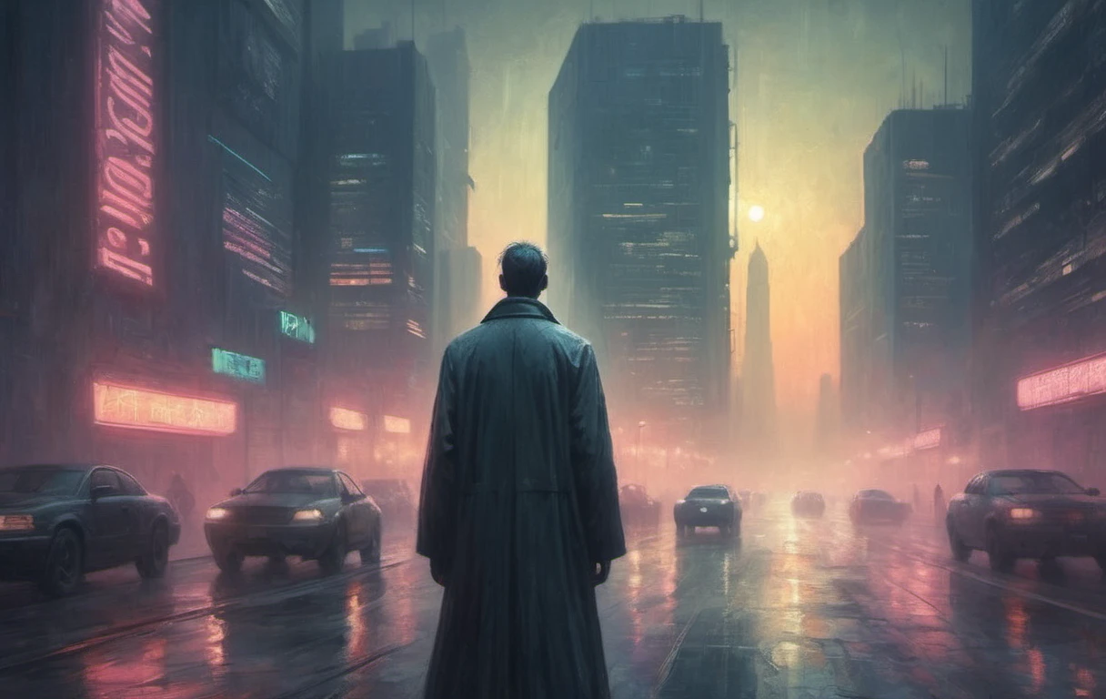 LaxpeintXL (digital paint style LoRA) preview 3