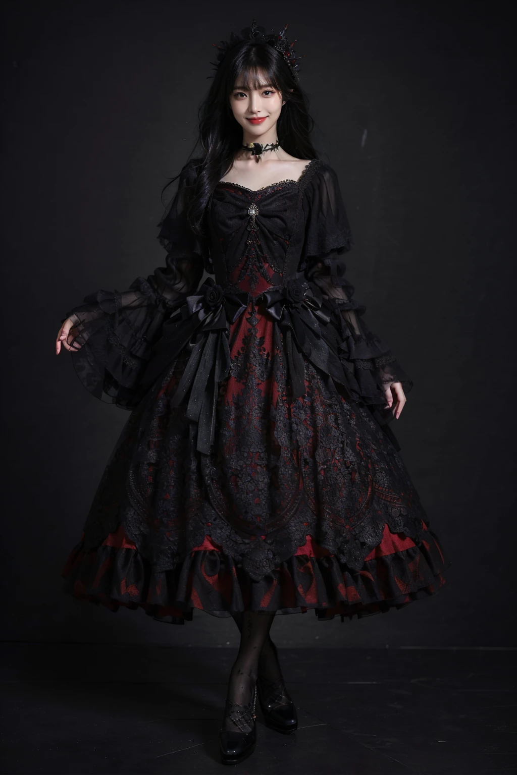 [SD 1.5] Modern Victorian fashion dress | 洛丽塔裙子 | ロリータ ドレス Vol.1 preview 1