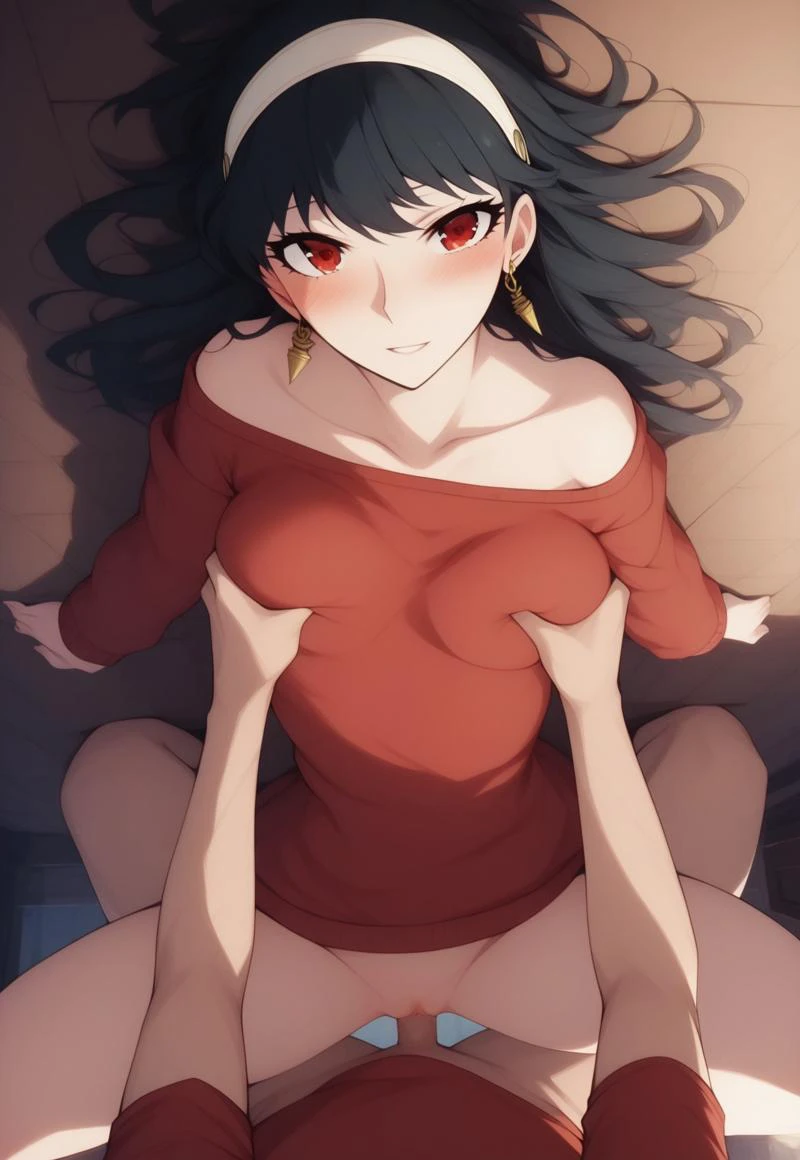 Pov sex looking down [Updated] (Missionary + doggy style + mating press) preview 1