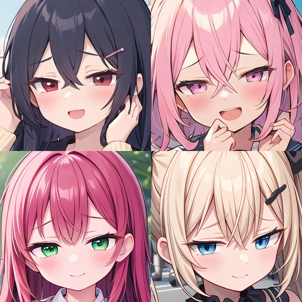 Sensual face Type 1 / 官能的(悩ましげ)な表情 Type 1 preview 1