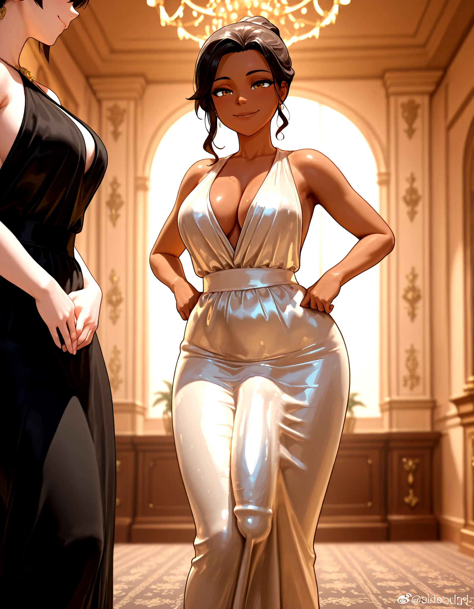 Futanari Down Bulge(IL+ Pony) preview 1