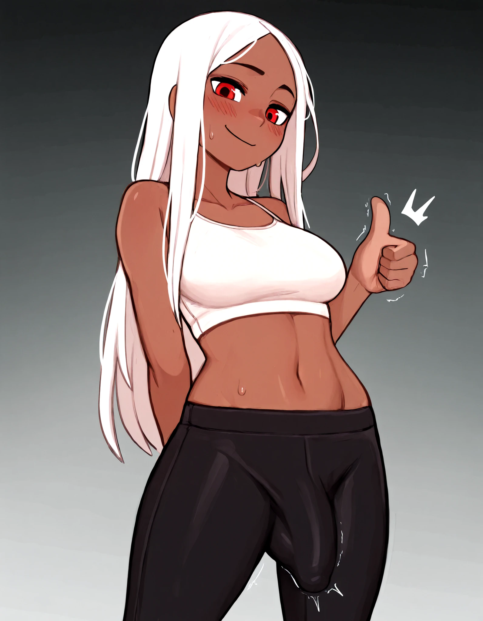 Futanari Down Bulge(IL+ Pony) preview 4