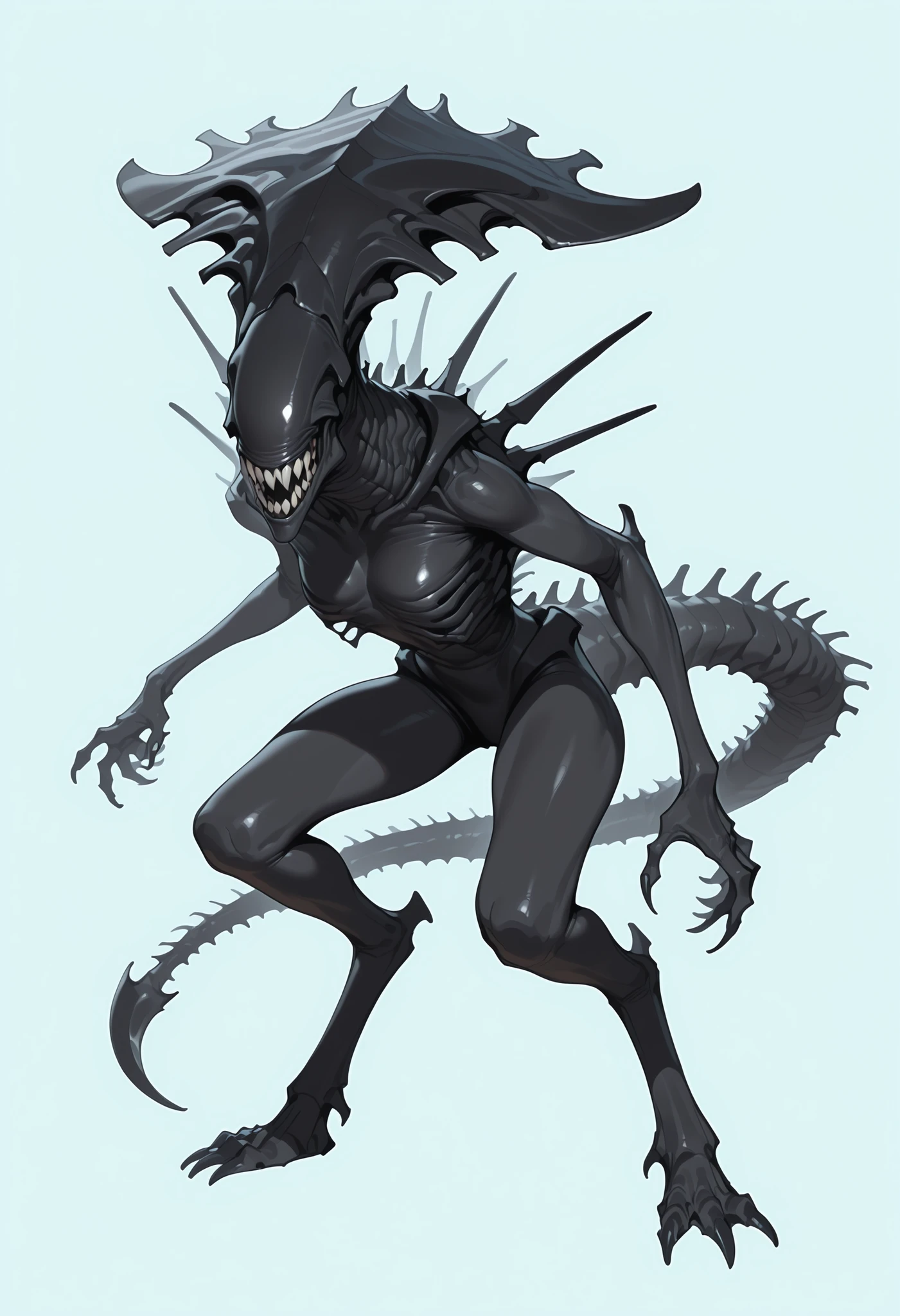 Xenomorph Queen - Aliens (1986) [IL/Pony] preview 2