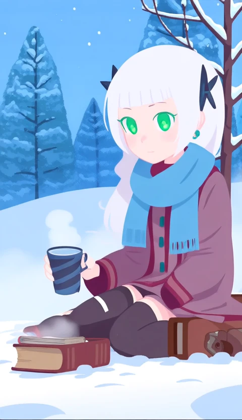 Flat Color - Style preview 4