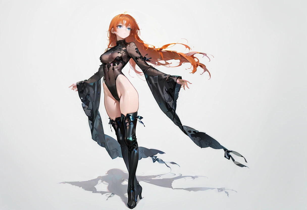 Gothic Sheer Leotard preview 5