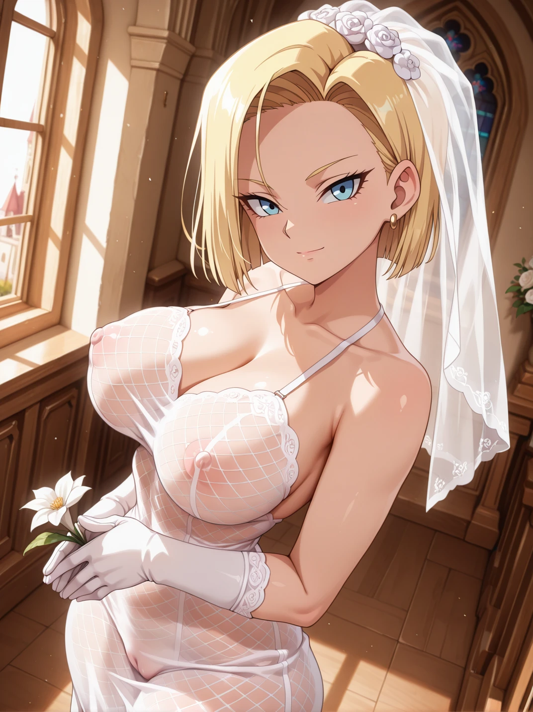 Transparent Wedding Dress / Kinky Wedding Dress +18 - Concept / Clothes - | Illustrious XL | PONY XL | - COMMISSION - by YeiyeiArt preview 5