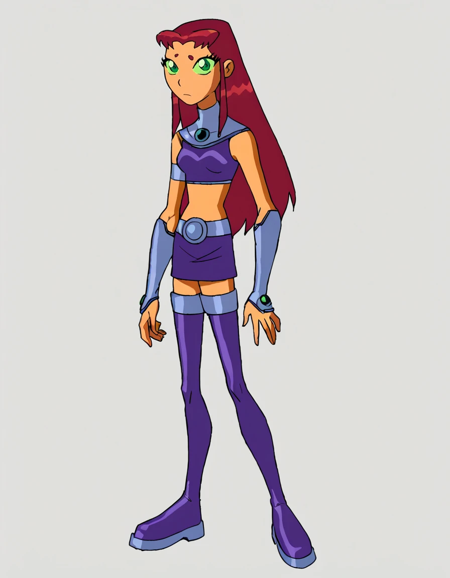 Starfire (Teen Titans) Pony + Illustrious preview 4