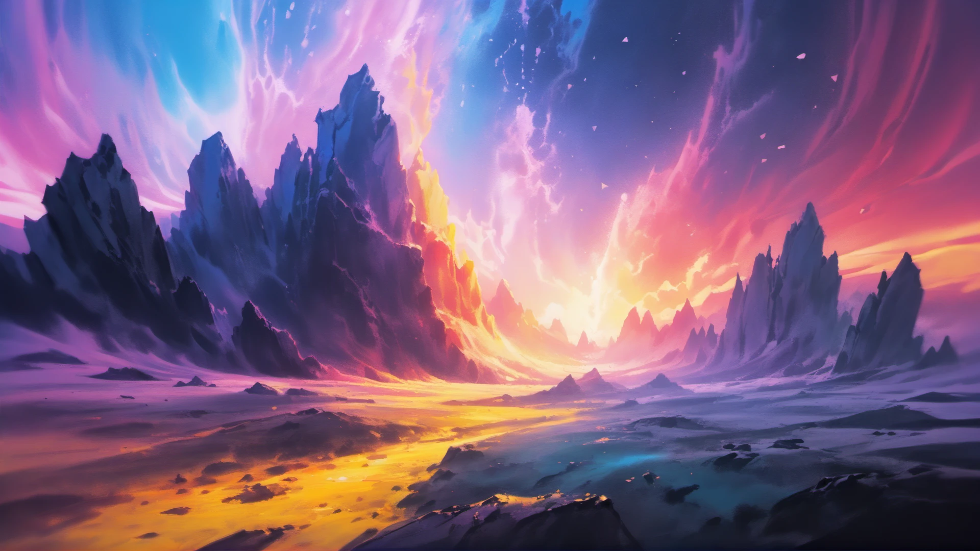 Painted World | Pony, SDXL, Flux preview 1