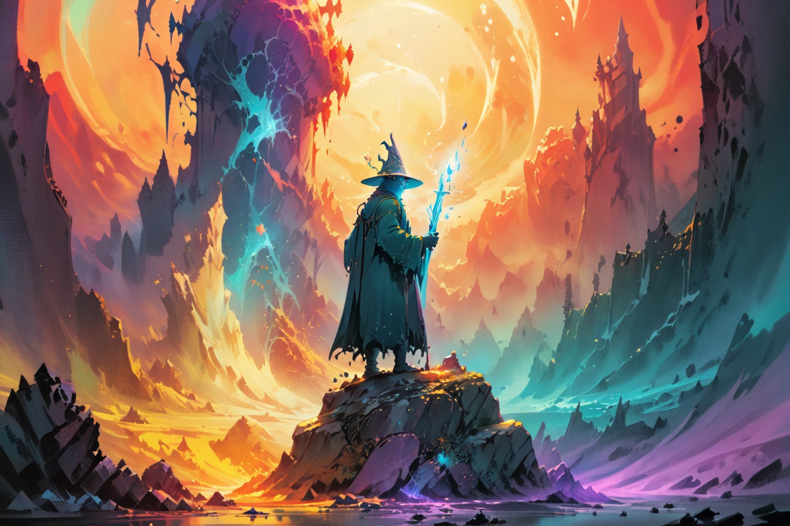 Painted World | Pony, SDXL, Flux preview 3