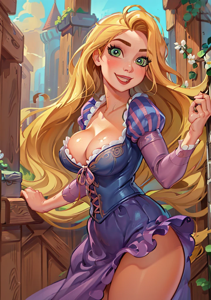 Rapunzel (Tangled) Disney Princess - | Illustrious XL | XL PONY | SD 1.5 | - by YeiyeiArt preview 4