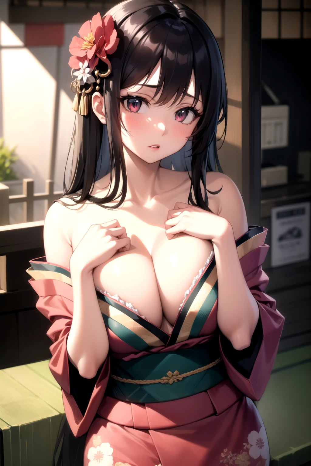 Breasts squeezed together preview 2