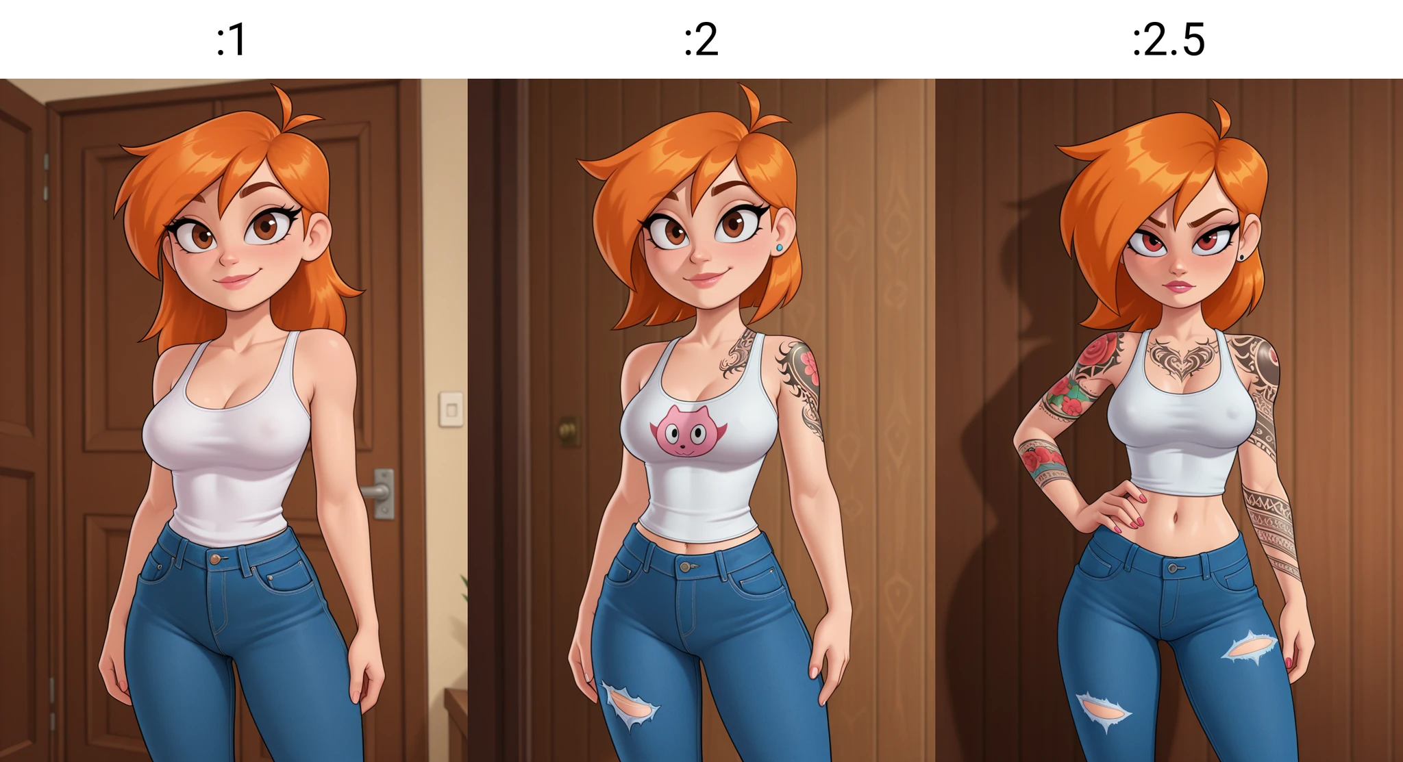 Tattoo Slider Pony / Illustrious preview 2