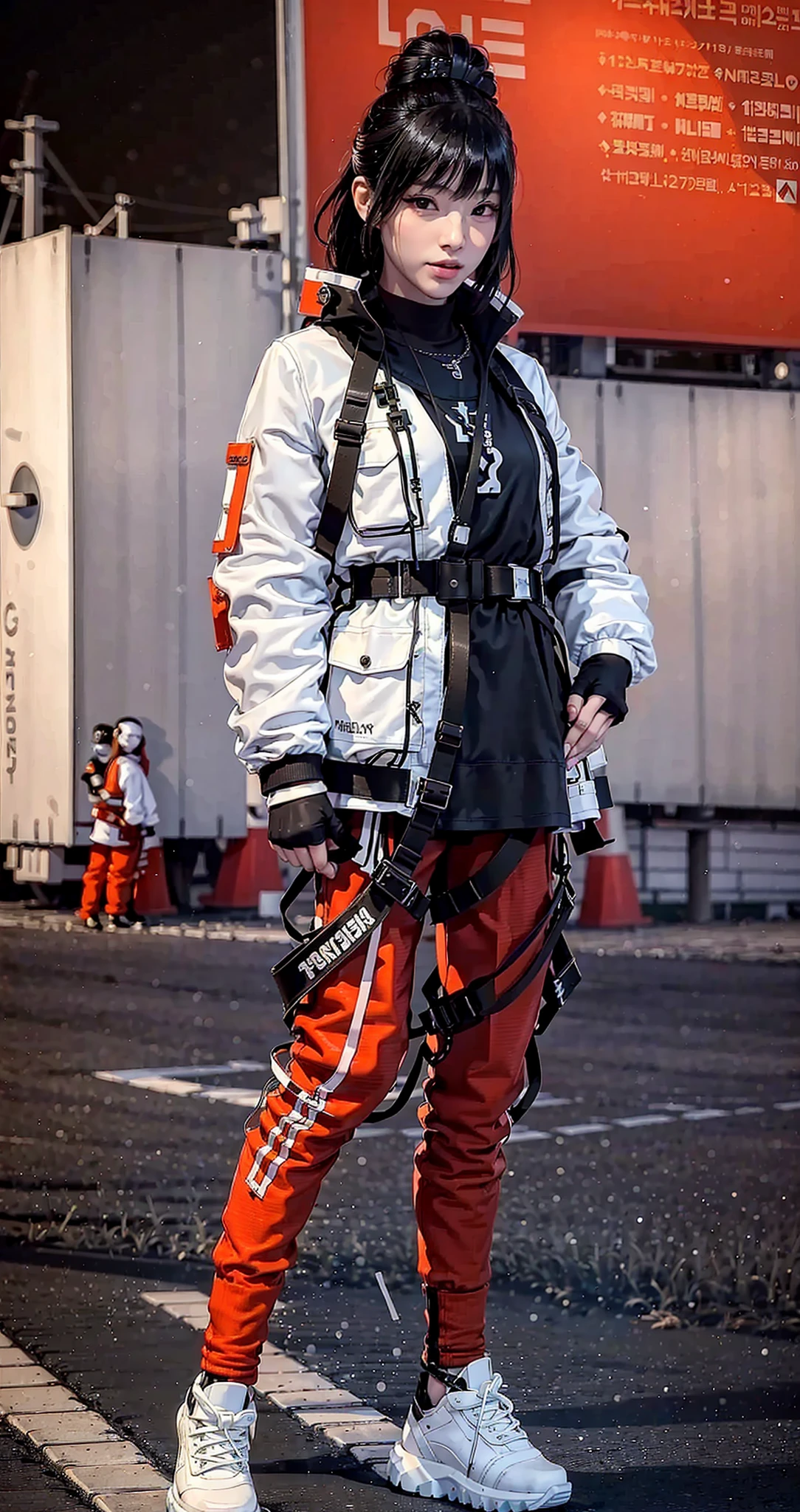 Urban Samurai | v0.14 | Clothing LoRA preview 4