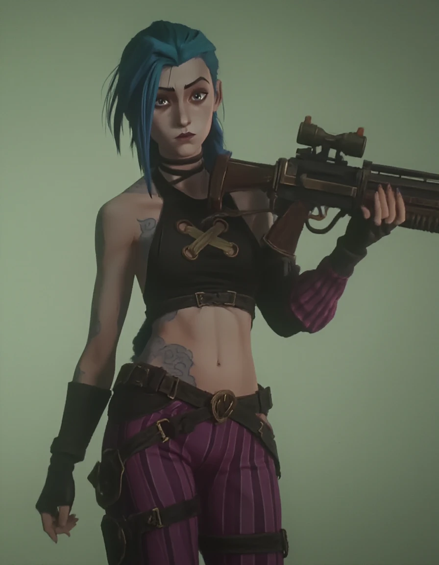 Arcane Style and Characters | All-in-One LoRA | Jinx Vi Mel Caitlyn preview 4